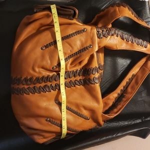 Isabella Fiore soft leather hobo.